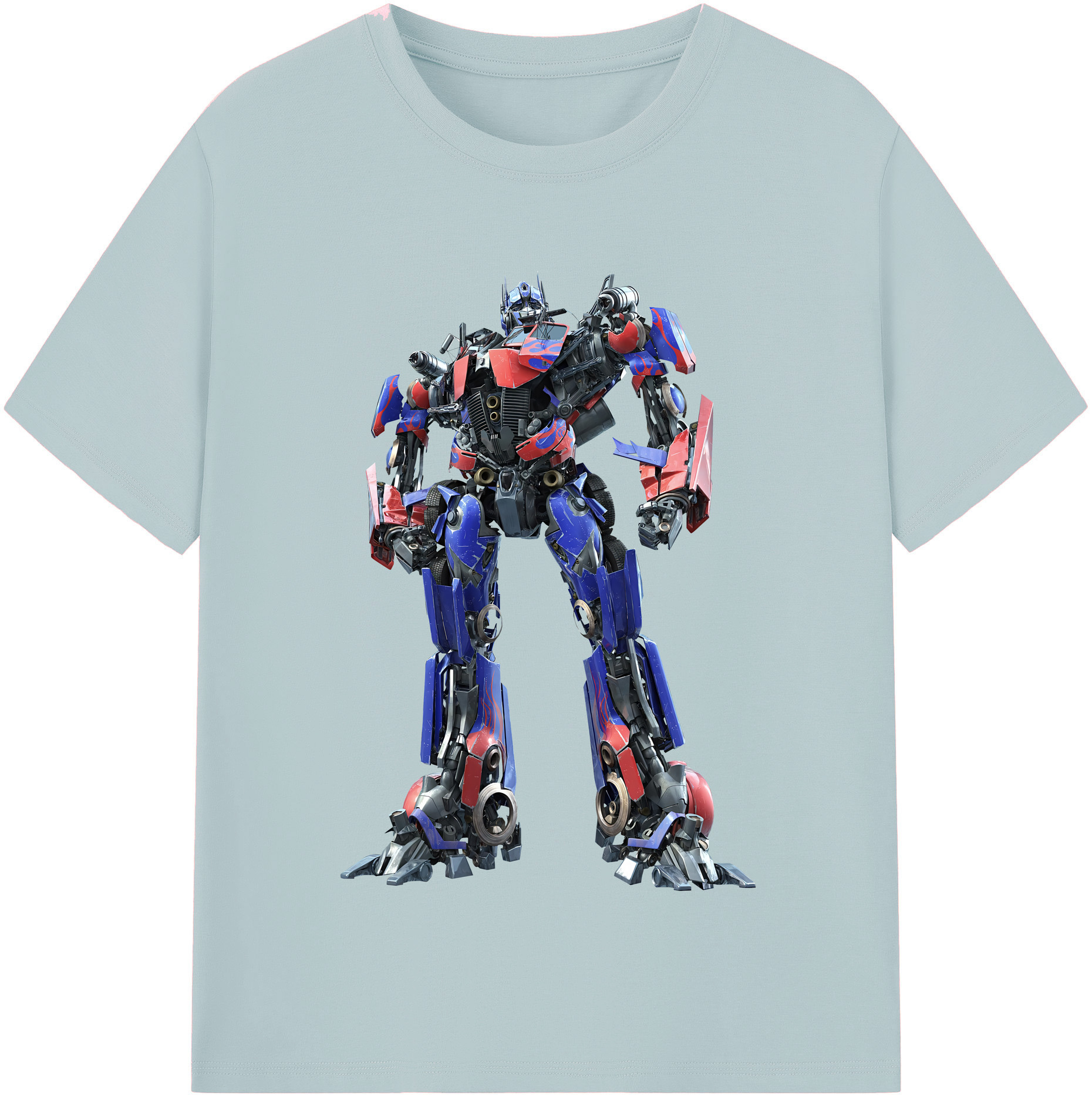 （画像用） Transformers トランスフォーマー 綿100％半袖Tシャツ（フロントプリント）